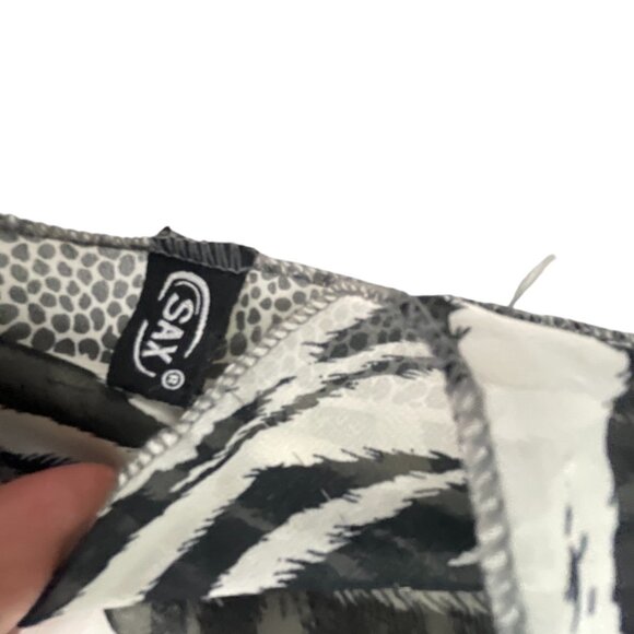 Sax Womens Animal Print Open Front Kimono Vest Duster Lightweight One Size Artsy - Picture 11 of 12